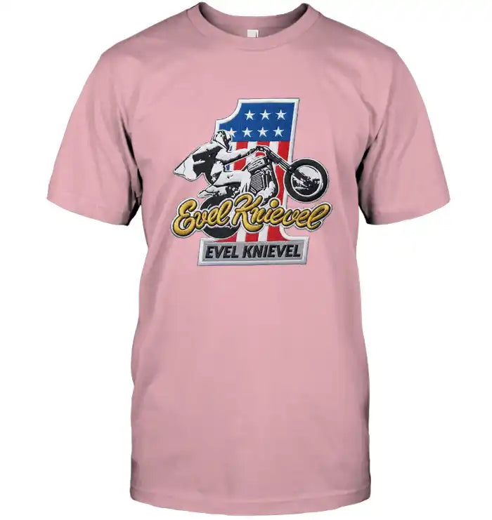 Evel Knievel  : Unisex Short Sleeve Classic Tee