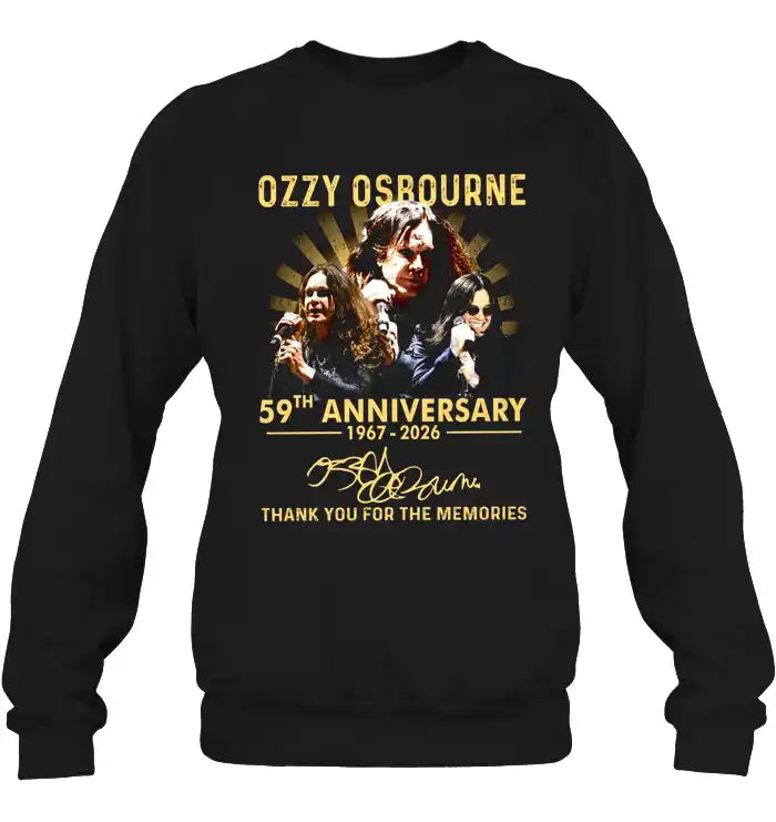 OZZY OSBOURNE : Classic Unisex Crew-neck Sweatshirt