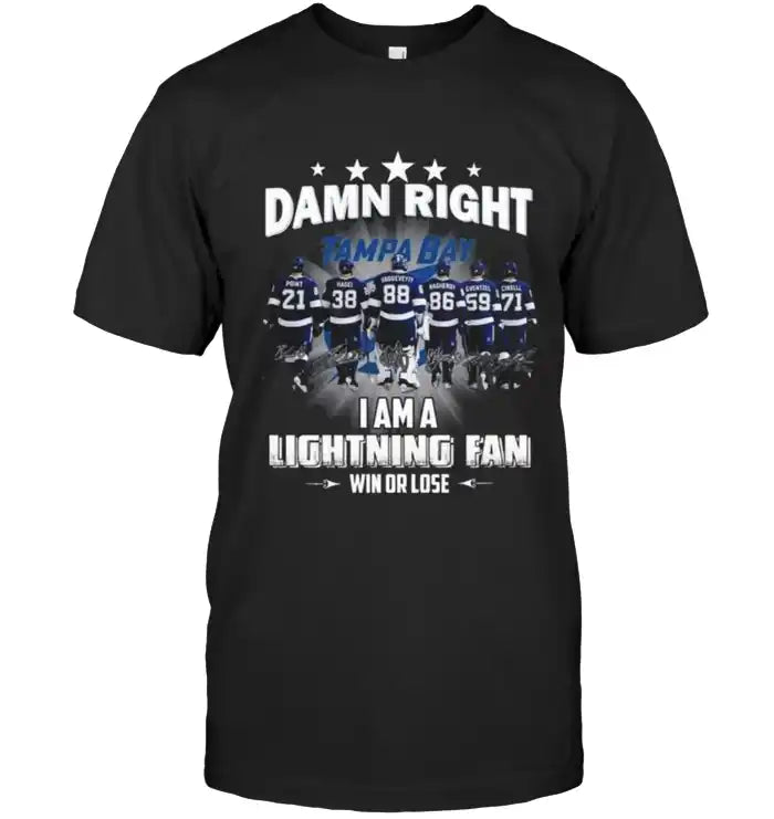 Tampa Bay Lightning : Unisex Short Sleeve Classic Tee