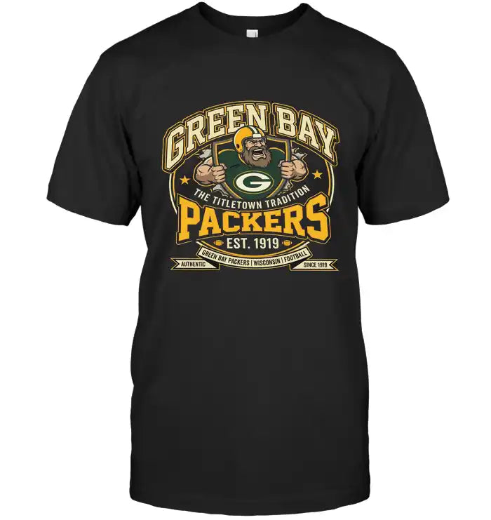 Green bay packers  : Unisex Short Sleeve Classic Tee