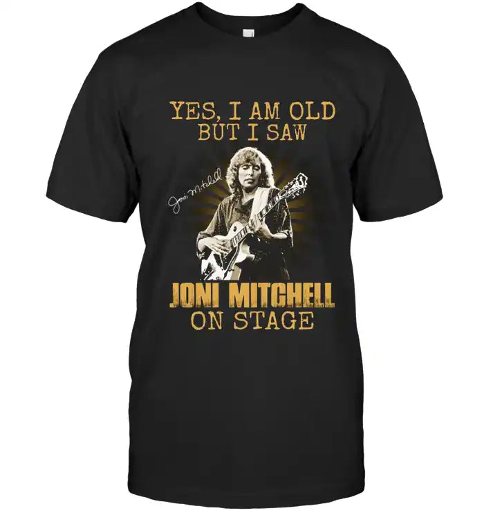 Joni Mitchell  : Unisex Short Sleeve Classic Tee