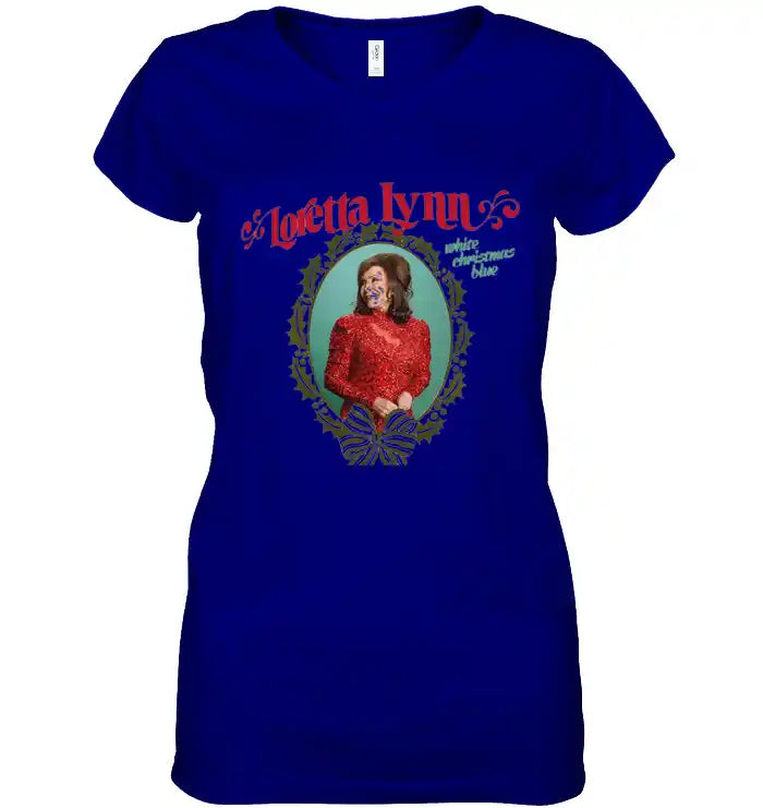 Loretta lynn  : Women’s Relaxed Jersey V-Neck Tee