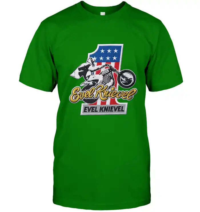 Evel Knievel  : Unisex Short Sleeve Classic Tee