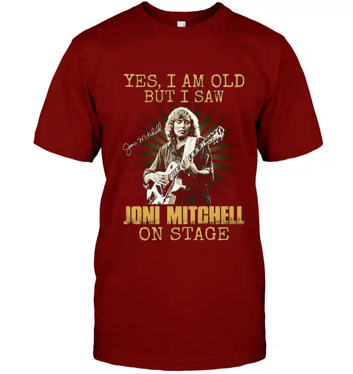 Joni Mitchell  : Unisex Short Sleeve Classic Tee